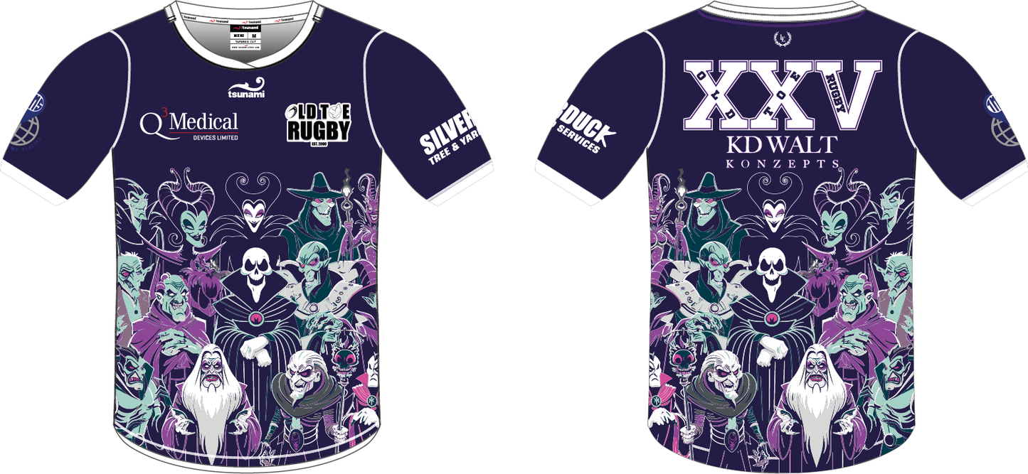Villains Jersey - Old Toe Rugby (Pre-Order)