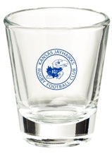 Kansas Jayhawks Rugby Shot Glass