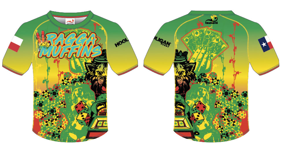 Ragga Muffins Tech-T (Warm-Up) *LIMITED QUANTITY*