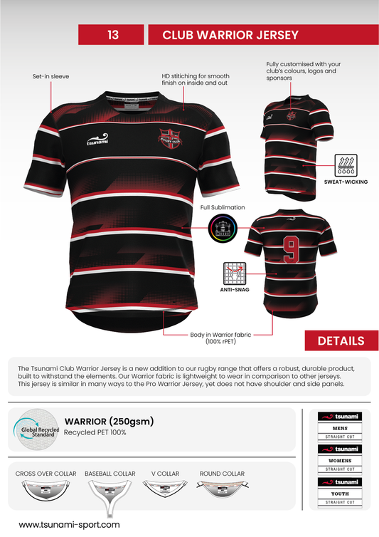 Club Warrior Jersey