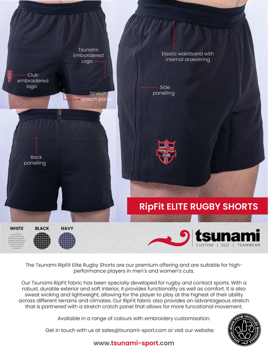 RipFit Elite Rugby Shorts