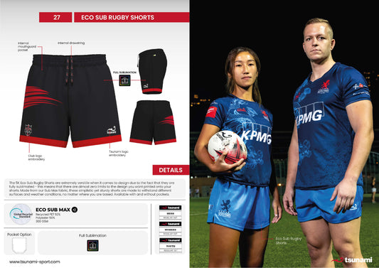 Eco Sub Rugby Shorts