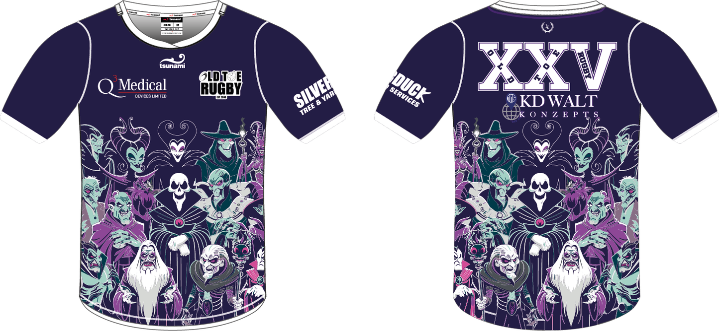 Villains Jersey - Old Toe Rugby  (Pre-Order)