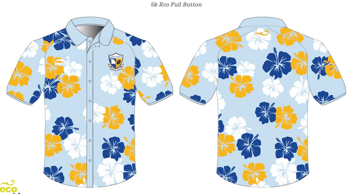 KC Blues Hawaiian Shirt