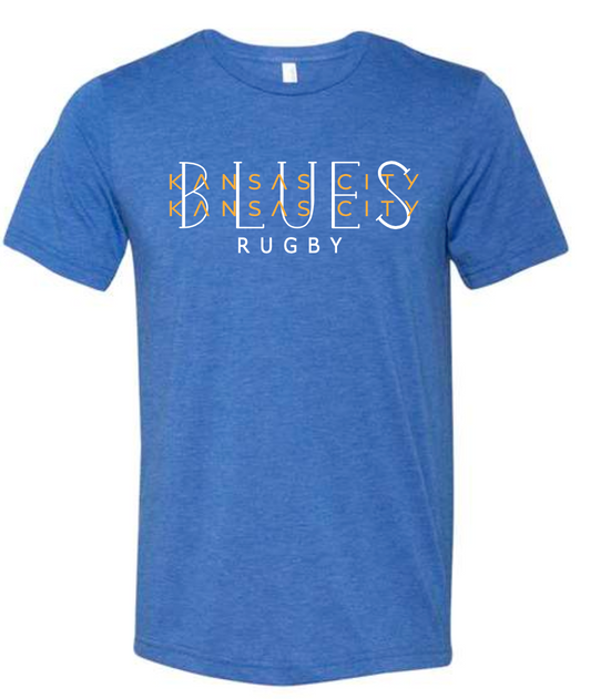 KC Blues - Triblend Cotton T-shirt 2