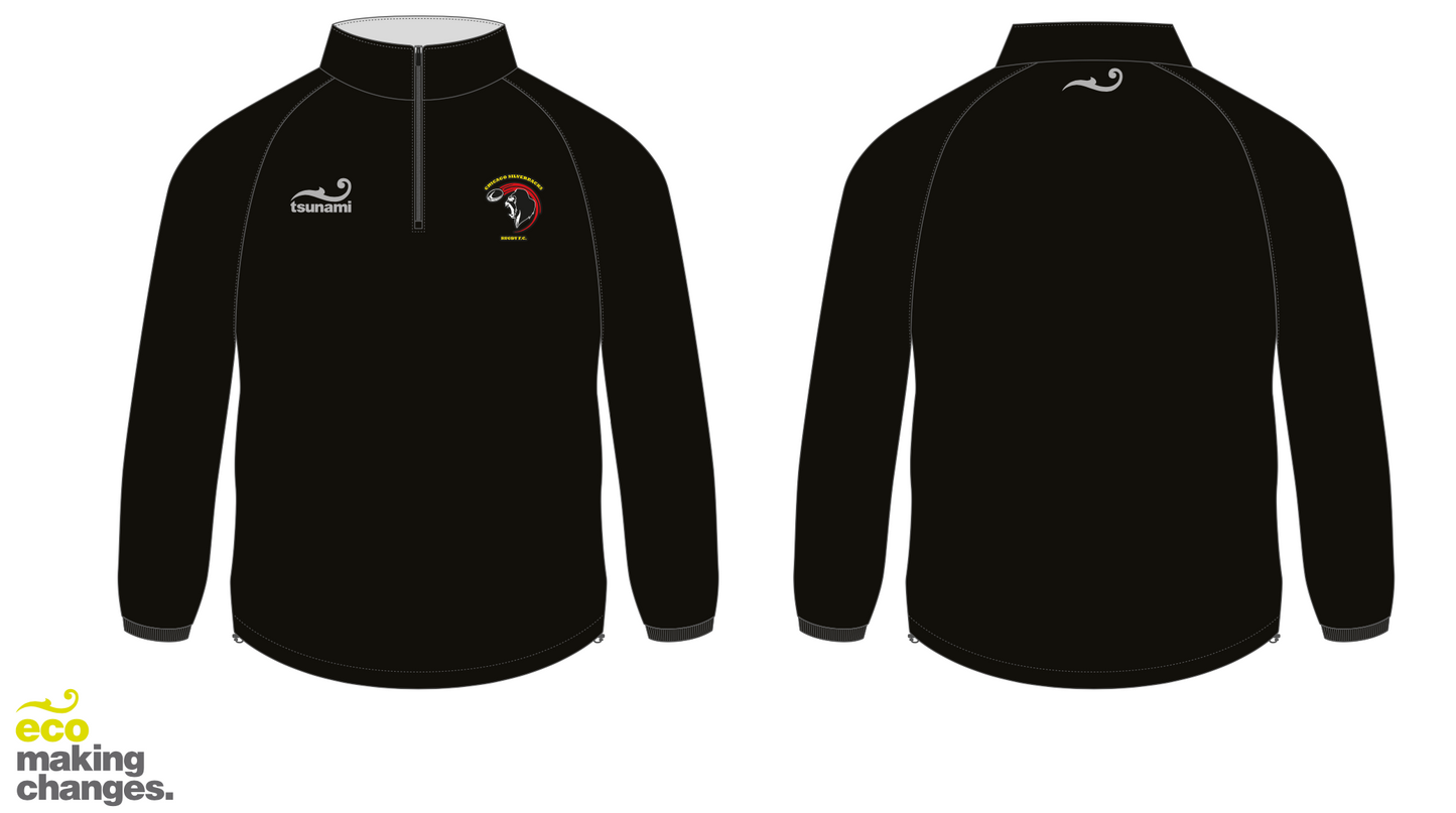 Chicago Silverbacks 1/4 Zip Jacket.